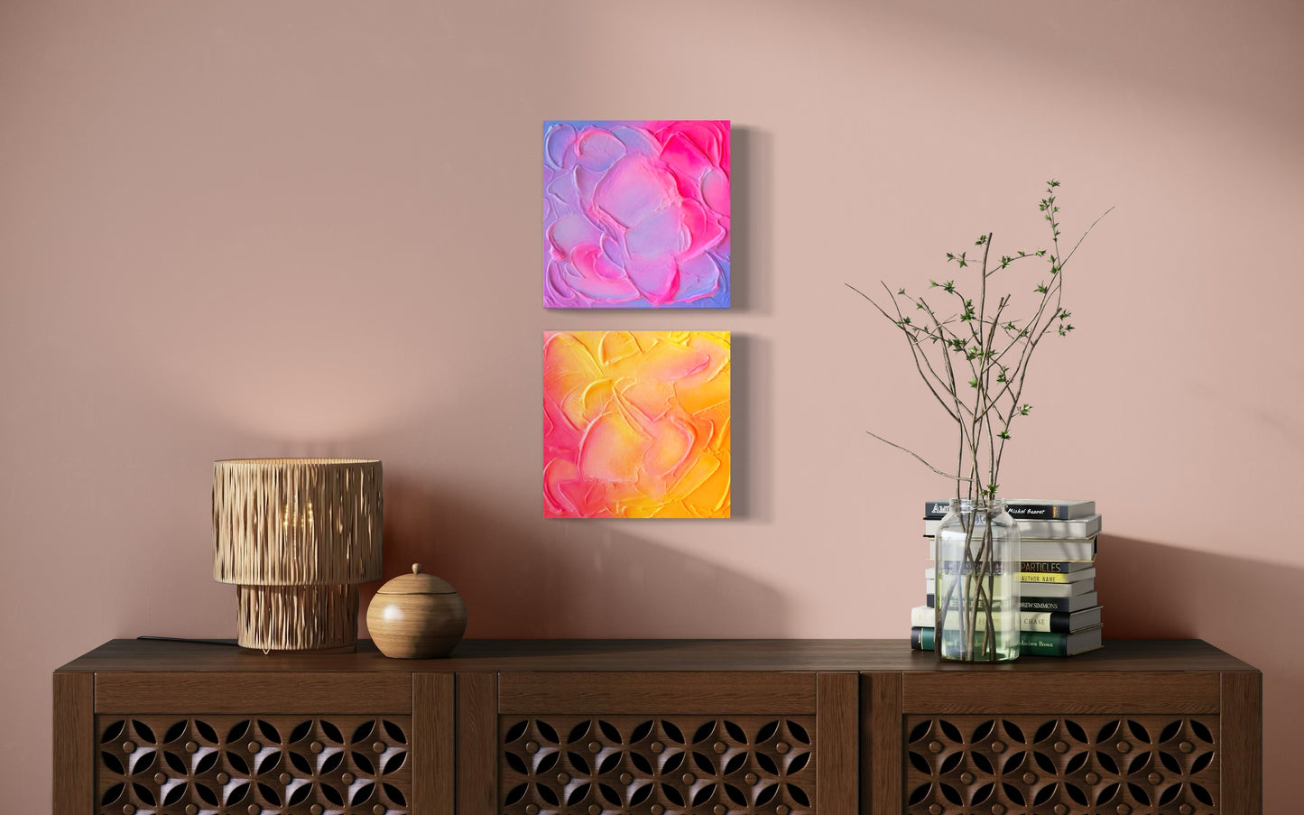 'Pink Lemonade' (Diptych)