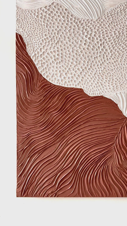 'The Desert's Song' Original Textured Painting