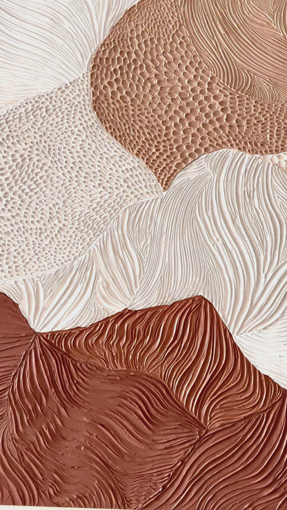 'The Desert's Song' Original Textured Painting