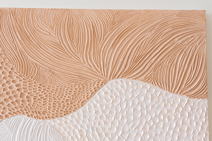 'The Desert's Song' Original Textured Painting