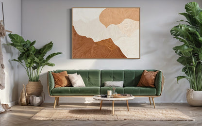 'The Desert's Song' Original Textured Painting