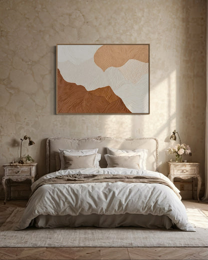 'The Desert's Song' Original Textured Painting